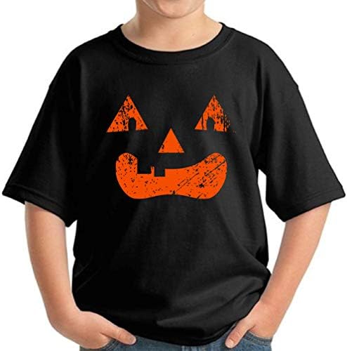 Pekatees Halloween póló Fiúknak Szórakoztató Szomorú Pumpkin Jack O'Lantern