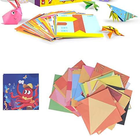Kétoldalas Színek, Színes, Egyszerű Origami-Origami Papír 108 Lap, a Gyerekek, Felnőttek, Papírok, Kézműves Projektek Origami Papír
