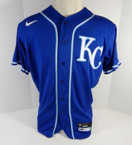 2020 Kansas City Royals Randy Rosario 43 Játék Kiadott Pos Használt Kék Mez DG P - Játék Használt MLB Mezek