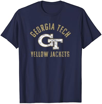 Georgia Tech Sárga Kabátok Nagy T-Shirt