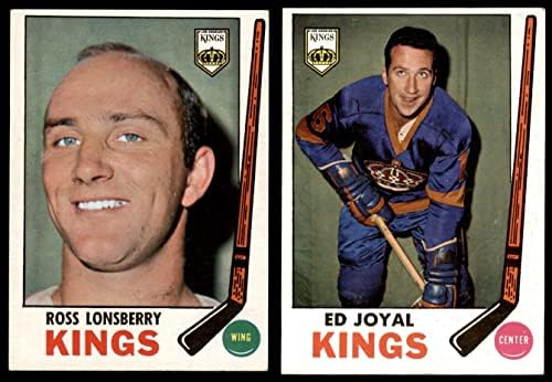 1969-70 Topps Los Angeles Kings Csapata Meghatározott Los Angeles Kings - Hockey (Set) VG/EX+ Királyok - Hoki