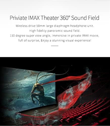 BOBOVR Z6 Virtuális Valóság Headset, 110°FOV Összecsukható Fejhallgató IMAX VR Headset 4,7-6.2 hüvelyk Teljes Képernyőn a Smartphone