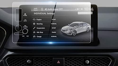 Képernyő Védő Kompatibilis 2023 Honda Pilótája, HD Edzett Üveg Anti Karcolás, EVTGFILM, 9 hüvelykes Kijelző Multimédia