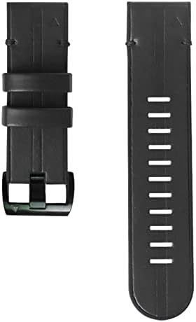 DFAMIN 22mm 26mm Silicagel+Bőr Watchband Szíj, A Garmin Fenix 6X 6 Pro 5X 5 Plusz 3HR 935 945 Mk2 Enduro gyorskioldó Wriststrap