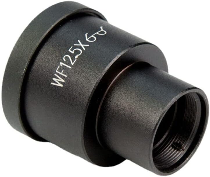 GFONIX Mikroszkóp-Adapter WF12.5X Metallográfiai Biológiai Mikroszkóp Szemlencse Széles Látószög Magas Eyepoint Beépítési Méret 23.2 mm