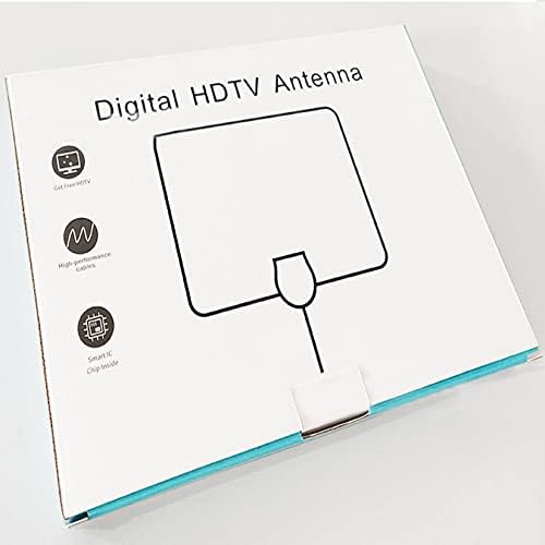 YDJoo TV Antenna 1080P 4K TV-Csatornák Ingyenes Digitális Erősített Beltéri HD TV Antenna 50 Km Hosszú távú Erősített HD Digitális TV-Antenna