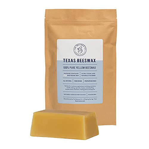 A Méhviasz Co. 1 KG Tiszta Texas Méhviasz Élelmiszer Minőségű Kozmetikai Minőségű Természetes Texas Beeswx (1)