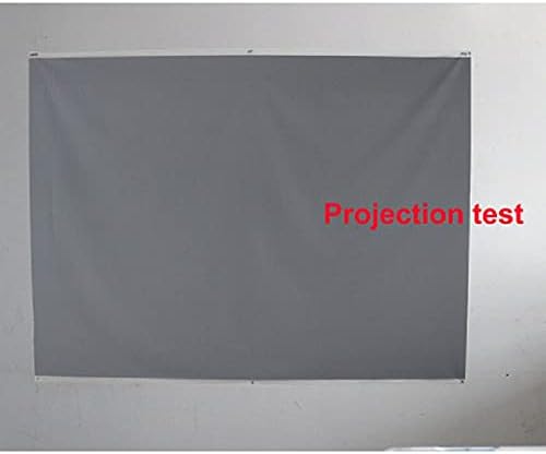 QFWCJ Projektor Screen100 120 Centis Fényvisszaverő Anyagból Ruhával Vetítés Függöny házimozi (Méret : 120 hüvelyk)