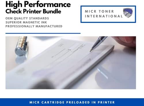 MICR Toner Nemzetközi M140we Lézer Vezeték nélküli Fekete-Fehér Csekk Nyomtató Csomag W1410A Starter OEM Módosított MICR Patron