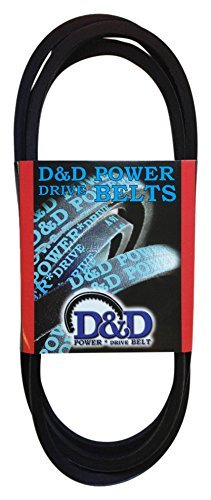 D&D PowerDrive 1743875 Toro Vagy a Kerék Ló Csere Öv, A/4L, 1 -Zenekar 160 Hossz, Gumi