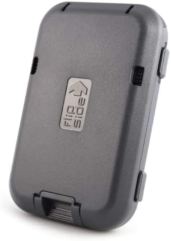Flipside Tárca Flipside 4 RFID Blokkolja a Mobiltárca a Férfiak Cserélhető pénzcsipesz - Vékony, Biztonságos, majd aprítsuk