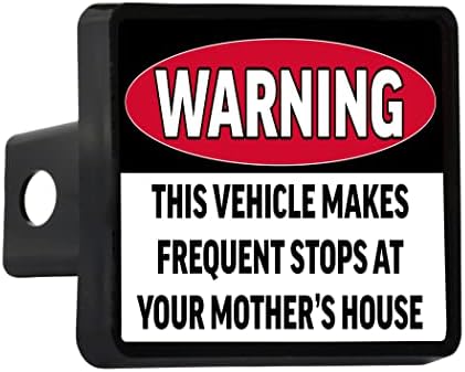 Vicces, Teherautó, Pótkocsi Rántás Fedezze Plug Figyelmeztetés Ez a Jármű sokszor áll Az Anyja Házában
