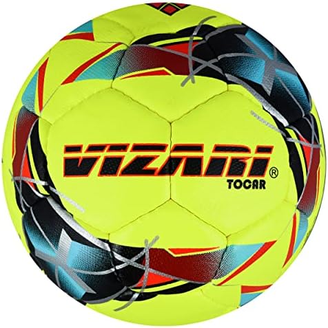 Vizari Tocar Prémium Fényes, Színes Mintás Kézzel Varrott Futsal Futball-Labda Mérete 4 Beltéri, mind Kültéri Futsal Játékok