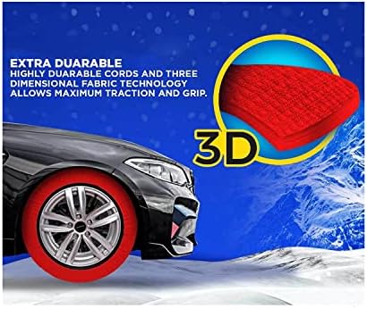 A Prémium Autó Gumi Hó Zokni Téli ExtraPro Sorozat Textil Hólánc Nissan Határ (X-Kicsi)