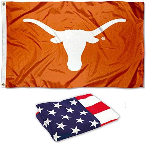 A Texasi egyetem Bevo Zászlót, USA 3x5 Flag Beállítása
