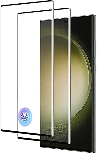 SaharaCase - ZeroDamage Ultra Erős, Edzett Üveg kijelző Védő fólia [2-Pack] a Samsung Galaxy S23 Ultra 6.8 Inch (2023) Anti-Semmiből