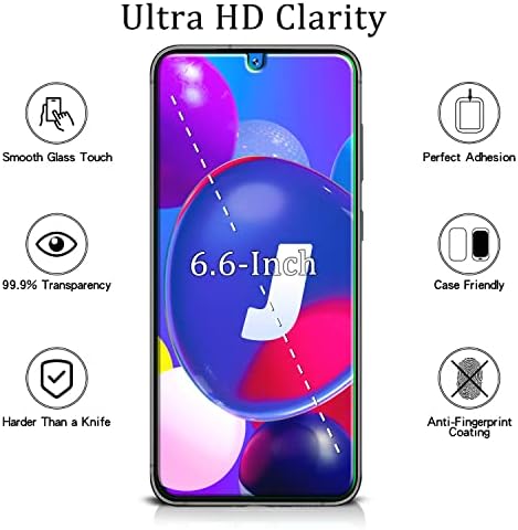 MAYtobe [2 Csomag] Célja a Samsung Galaxy S23+/ S23 Plus kijelző Védő fólia, Edzett Üveg, Támogatja az Ultrahangos Ujjlenyomat-olvasó,