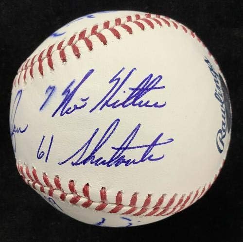 Nolan Ryan Aláírt Baseball Autogramot HOF york Mets 8 Karrier STATISZTIKA Ryan Holo 1 - Dedikált Baseball