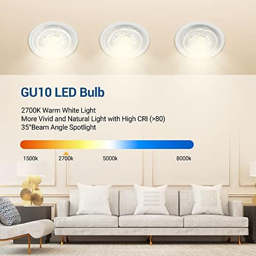 DEWENWILS GU10 LED Szabályozható Izzó Készlet
