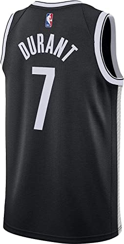 Nike Kevin Durant Brooklyn Nets NBA Fiúk Ifjúsági 8-20 Fekete Ikon Kiadás Swingman Jersey