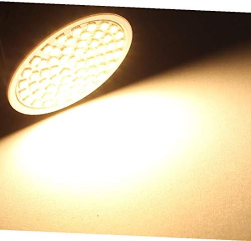 Új Lon0167 GU10 SMD 2835 60 Led Műanyag Energiatakarékos LED Lámpa Izzó Meleg Fehér AC 110V 6W(GU10 SMD 2835 60 Led-Kunststoff-Energi_e-LED-Glühbirne