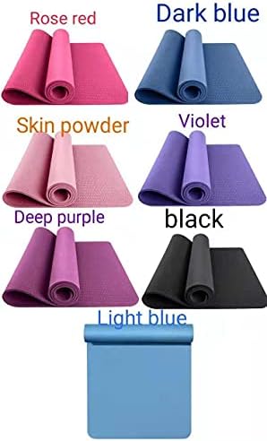 Anti-slip jóga szőnyeg Pilates fitness szőnyeg környezetvédelmi hölgyek anti-szakadás jóga matracot haza sport szőnyeg csúszásgátló TPE jóga