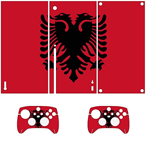 Albán Zászló Xbox SeriesX Konzol, Valamint Vezérlő Bőr Vinil-Bőr Matrica Takarja Csomagolás(Xbox seriesX)