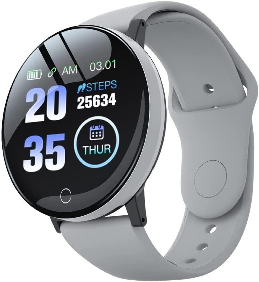 Bzdzmqm Smartwatch iOS, Android, Teljes Érintőképernyős Smartwatch Vér Oxigén Monitor, Vérnyomás, Vízálló Fitness Tracker Heart
