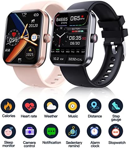 Flashstar F57l Vércukorszint Ellenőrzése Smartwatch, 2023 Új Bluetooth Smartwatch, Egészség, Fitness Smartwatch a pulzusszám, Monitor, pulzusszám,
