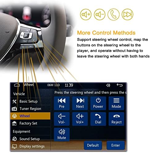 HUIOP Autó Sztereó Lejátszó,5 Hüvelykes Autó Sztereó MP5 Lejátszó BT FM Rádió Vevő Carplay Android Auto Támogatás kihangosított Hívás
