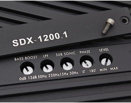 Napnyugta Audio SDX-1200.1 Monoblokk 1200W RMS Erősítő