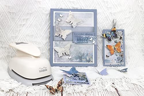 Bira 2 inch Pillangó Kar Akció Kézműves Ütés Papír Ravaszkodó Scrapbooking Kártyák Művészetek