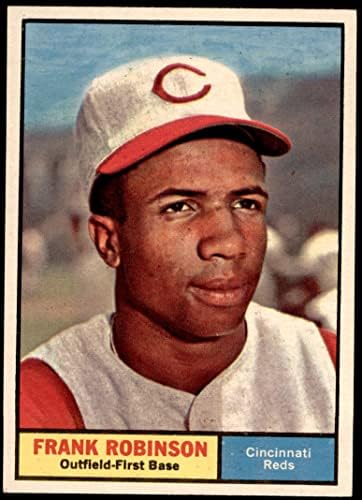 1961 Topps 360 Frank Robinson Cincinnati Reds (Baseball Kártya) EX/MT Vörösök