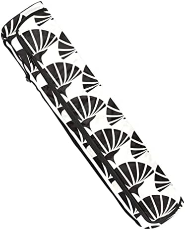 A Ginkgo Biloba Geometriai Mintás jógamatrac Táskák Teljes Zip Jóga hordtáska a Nők, Férfiak, Gyakorlat, Jóga Szőnyeg Fuvarozó, Állítható