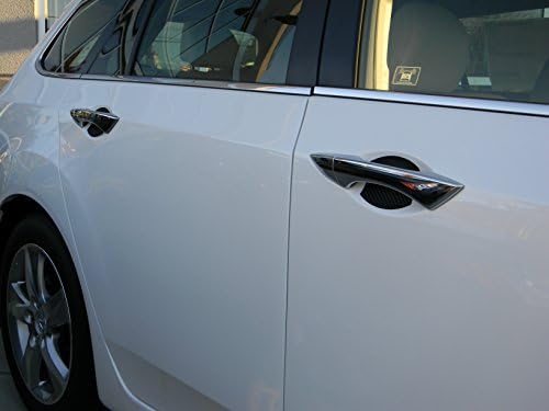 Szénszálas Auto Tartozék ajtókilincsen Semmiből terjed Őrök Protector Illik Hyundai Elantra (4pk)