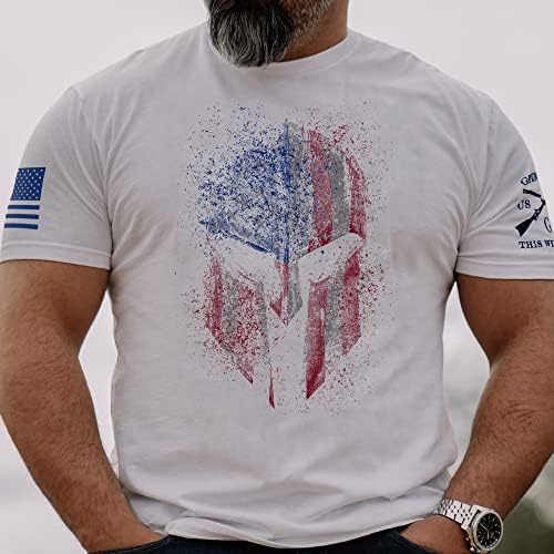 Baka Stílus Amerikai Spártai 2.0 - Férfi T-Shirt