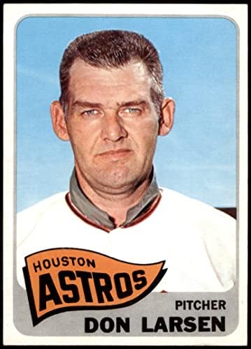 1965 Topps 389 Ne Larsen Houston Astros (Baseball Kártya) NM+ Astros