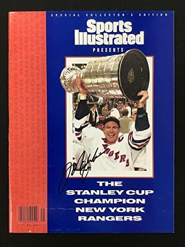 Mark Messier Aláírt Sports Illustrated 1994 Gyűjtők Ed Nincs Címke Automatikus HOF SZÖVETSÉG - Dedikált NHL Magazinok