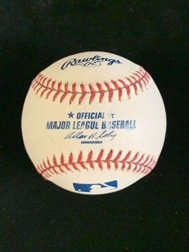 Al Downing New York Yankees ALÁÍRT Hivatalos Major League Baseball w/hologram - Dedikált Baseball