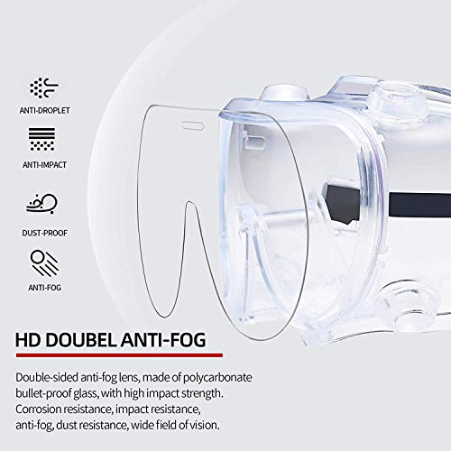 Anti-Köd-Biztonsági Szemüveg, Védőszemüveg