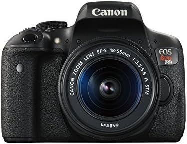 Canon EOS Rebel T6i Digitális TÜKÖRREFLEXES fényképezőgép EF-S 18-55mm az STM Objektív - Wi-Fi-vel Kompatibilis