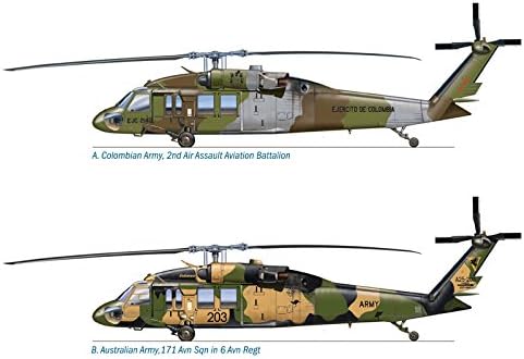 Italeri 1328S 1: 72 - UH-60/Mh-60 Black Hawk 'Este Raid'