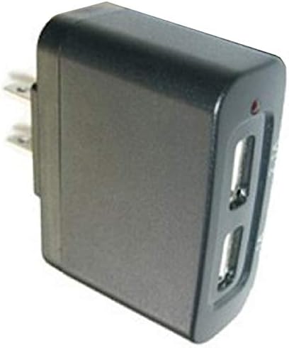 UpBright Dual USB 5V AC/DC Adapter Kompatibilis a Nite IZE INOVA T4R PowerSwitch Újratölthető Taktikai LED Lámpa T4RD-01-R8 T4RE-01-R8