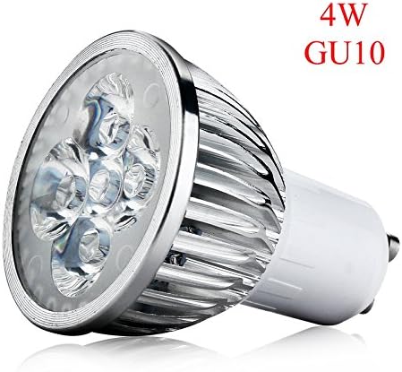 4W GU10 Alap UV LED-es Uv-LED fényszóró Izzó Haza Lámpa AC 85-265V