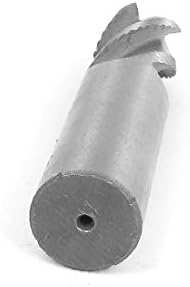 X-mosás ragályos 20 mm Vágási Átm 20mm-es Egyenes fúró lyuk HSS 4 Fuvola Twist Fúró Vége Mill Malomipari Vágó Eszköz(20 mm Vágási Átm 20mm