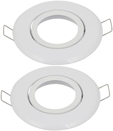 Aexit Led Beépíthető lámpatestek, valamint szabályozza a Fény Keret MR16 GU10 lámpatartó w Fehér MR16 Lámpa Foglalat 2db