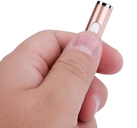 Usb Mini Öngyújtók Elektronikus Újratölthető Szélálló Flameless Cigaretta Plazma Könnyebb (Rose Gold)