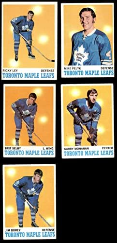 1970-71 Topps Toronto Maple Leafs Közelében Csapat készen áll Toronto Maple Leafs (Set) VG Maple Leafs