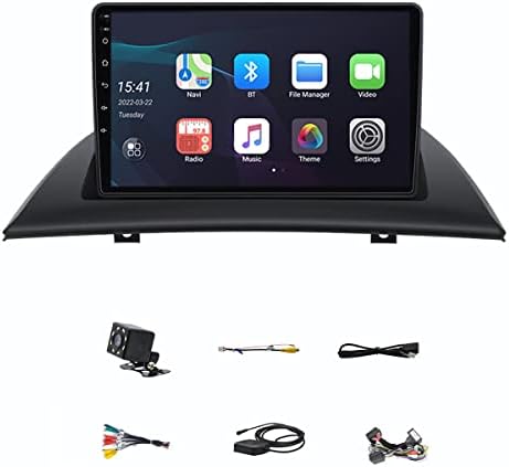 Autó GPS Navigátor Android 10 Auto Hifi B-MW X3 E83 2004-2012 a Carplay 9 Hüvelykes érintőképernyő, Kormánykerék Ellenőrzések Tükör-Kapcsolat