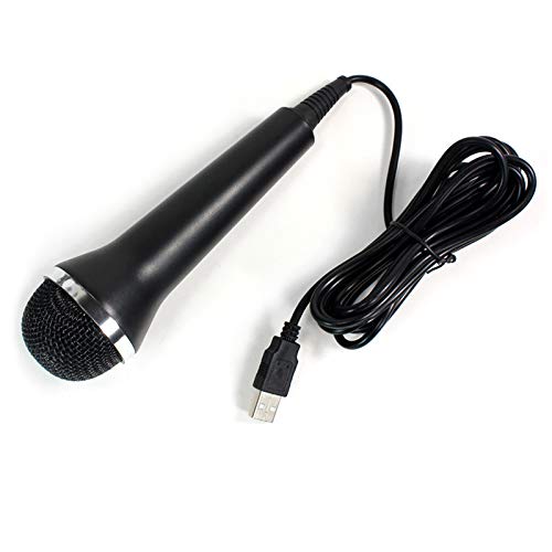 PDAPTMAG 2M 7 LÁB Vezetékes USB Mikrofon Rock Zenekar, Guitar Hero, Énekeljünk, Kompatibilis Sony PS2, PS3, PS4, Nintendo Kapcsoló,